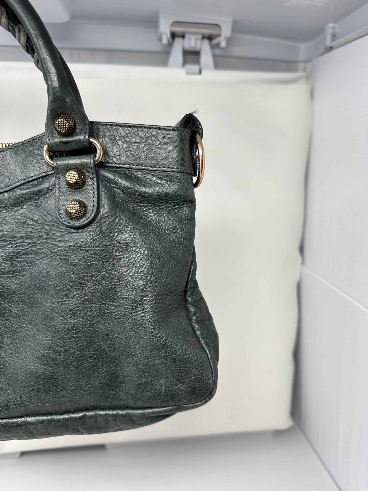 Balenciaga CIty Bag Dark Grey Leather