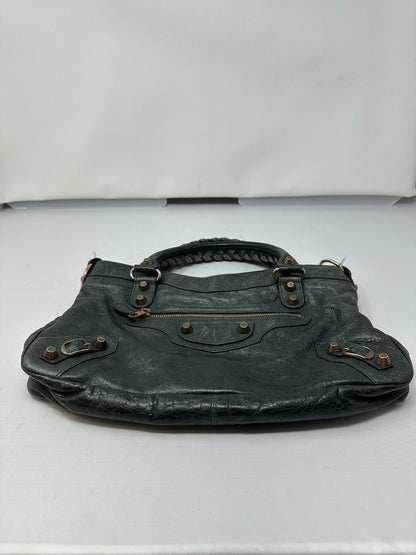 Balenciaga CIty Bag Dark Grey Leather