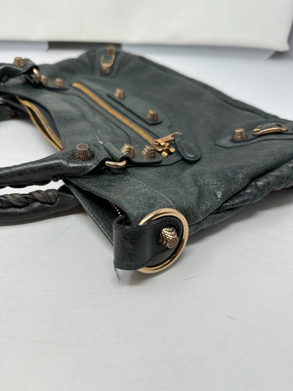 Balenciaga CIty Bag Dark Grey Leather