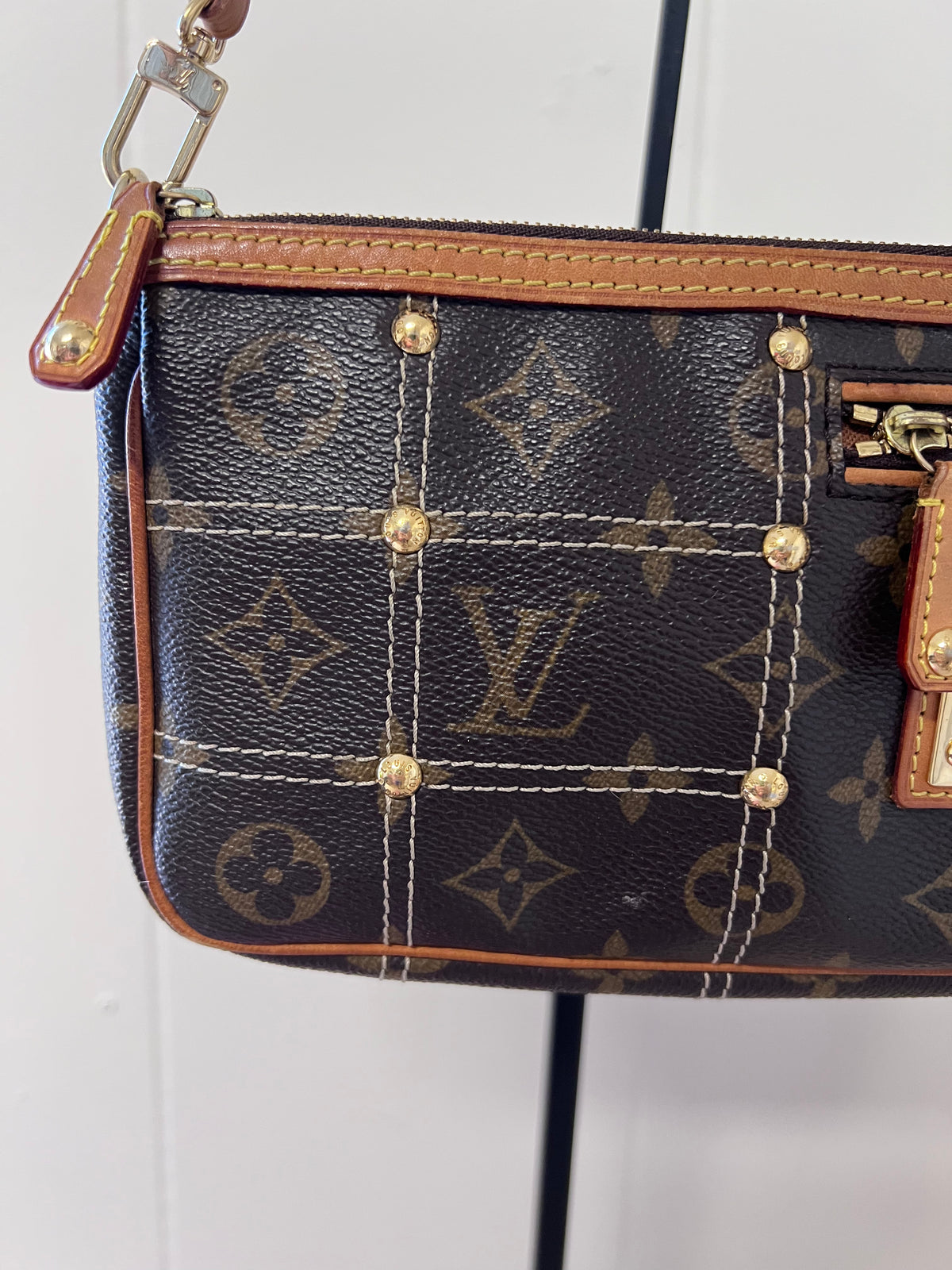 Louis Vuitton Monogram Riveting Pochette Accessoires
