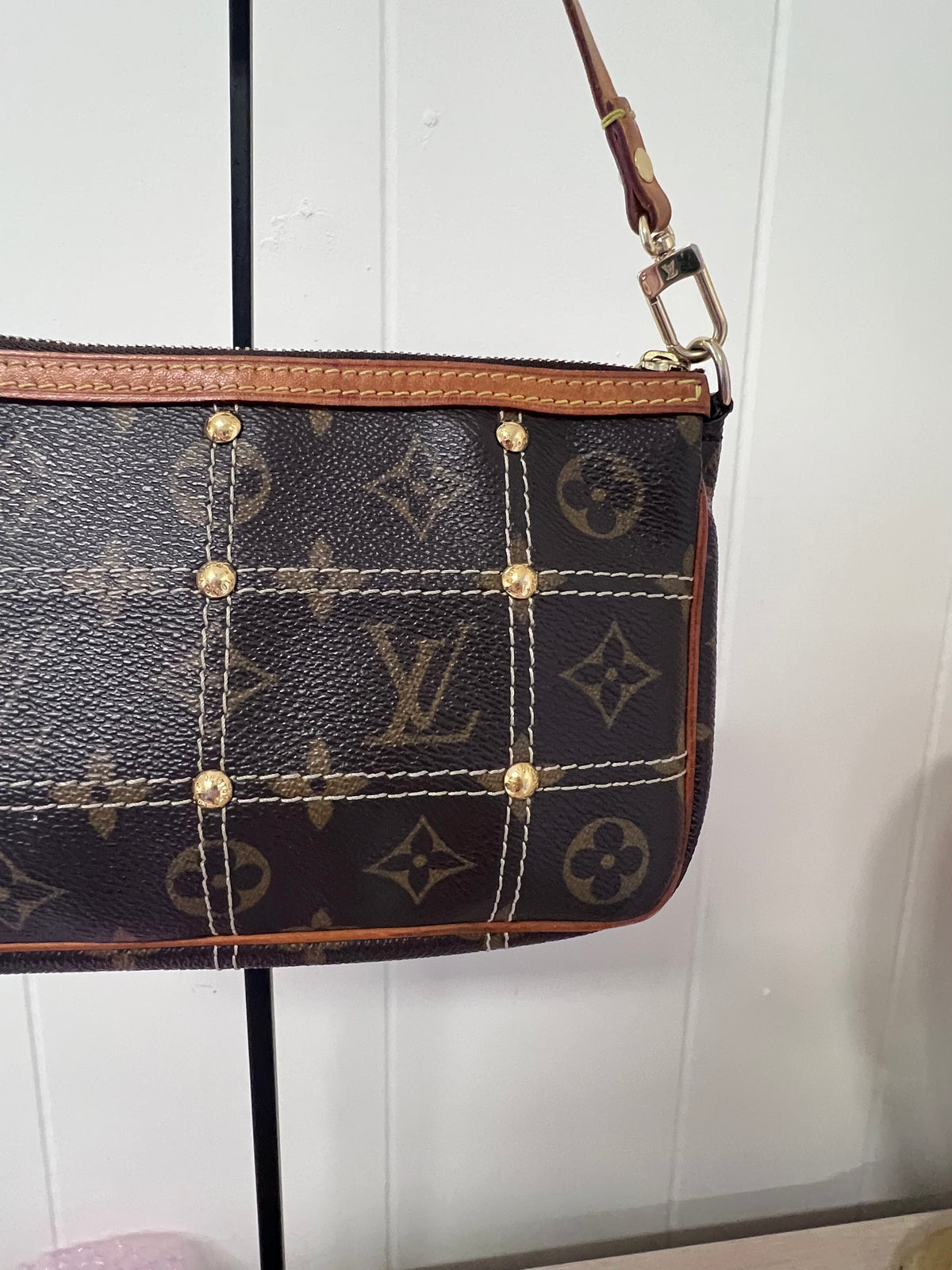 Louis Vuitton Monogram Riveting Pochette Accessoires