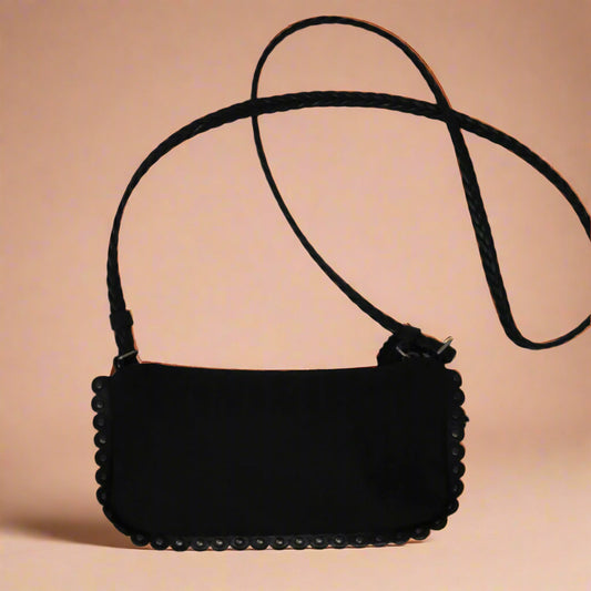 Christian Dior Black Diorissimo Crossbody Bag