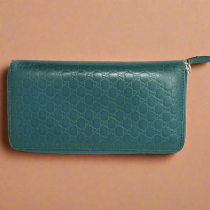 Gucci GG wallet blue