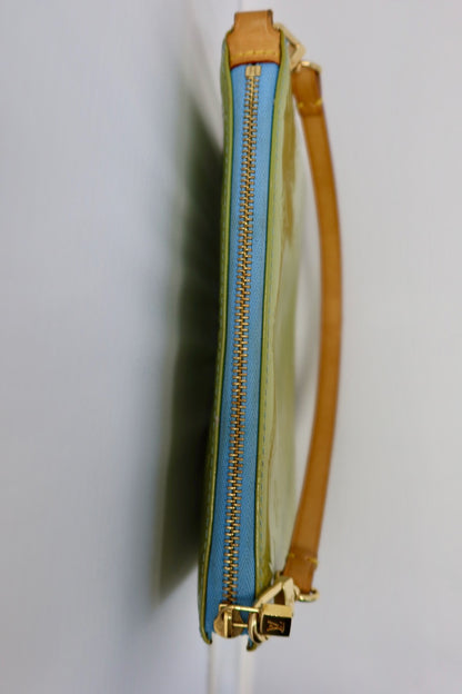 Louis Vuitton Vernis Lexington Pochette Green