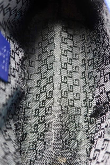 Gucci Royal Blue Silk Satin Handle Bag