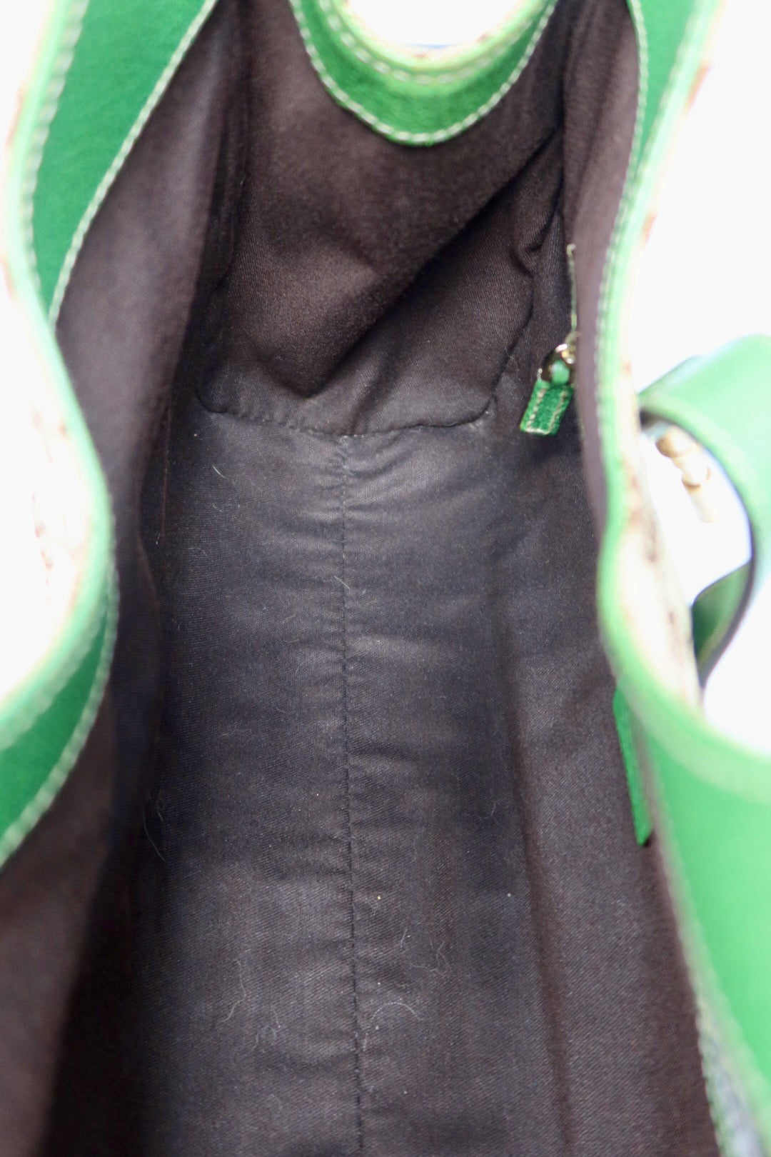 Gucci Jackie Green GG Canvas