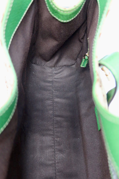 Gucci Jackie Green GG Canvas