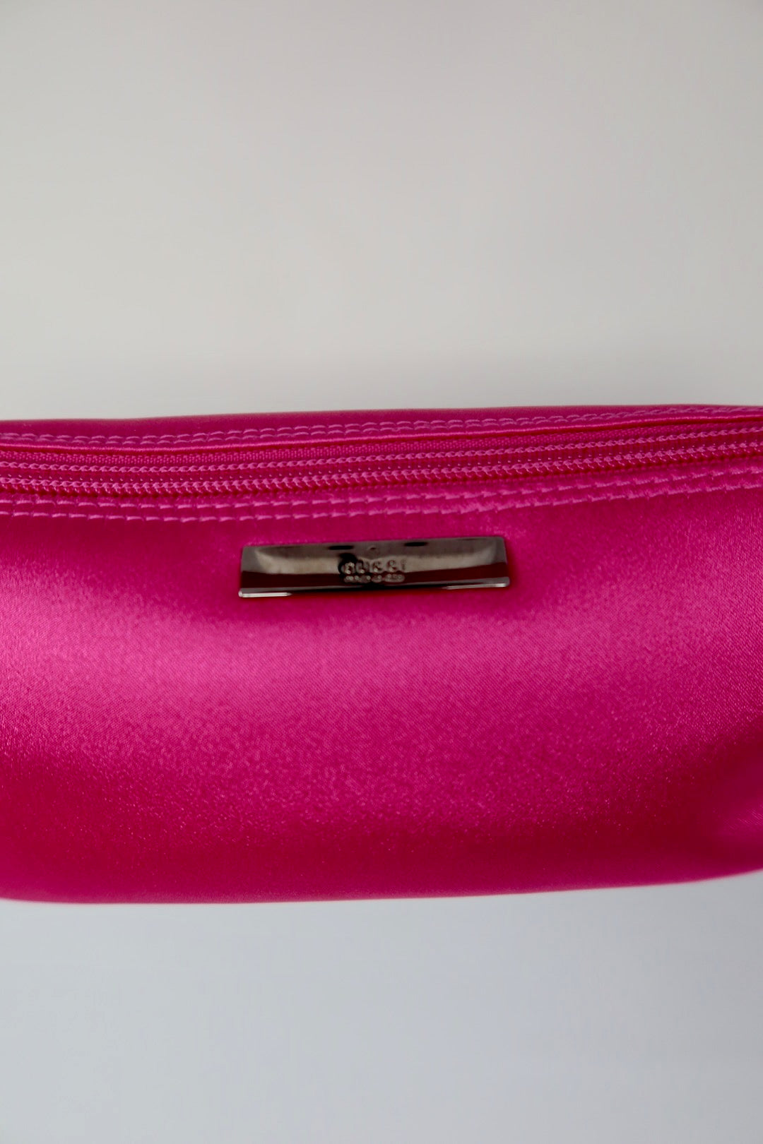 Gucci Pink Satin Mini Pochette