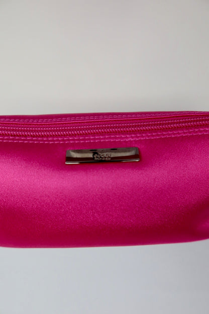 Gucci Pink Satin Mini Pochette