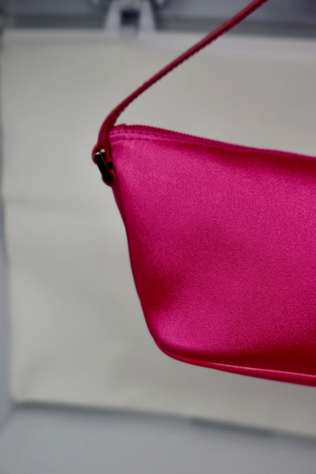 Gucci Pink Satin Mini Pochette