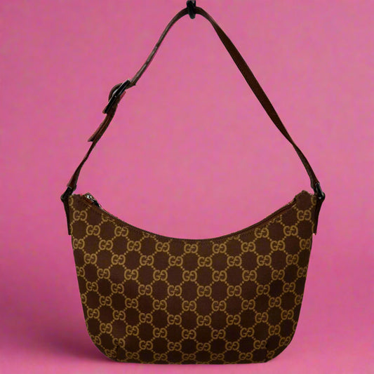 Gucci Pochette Brown GG Canvas
