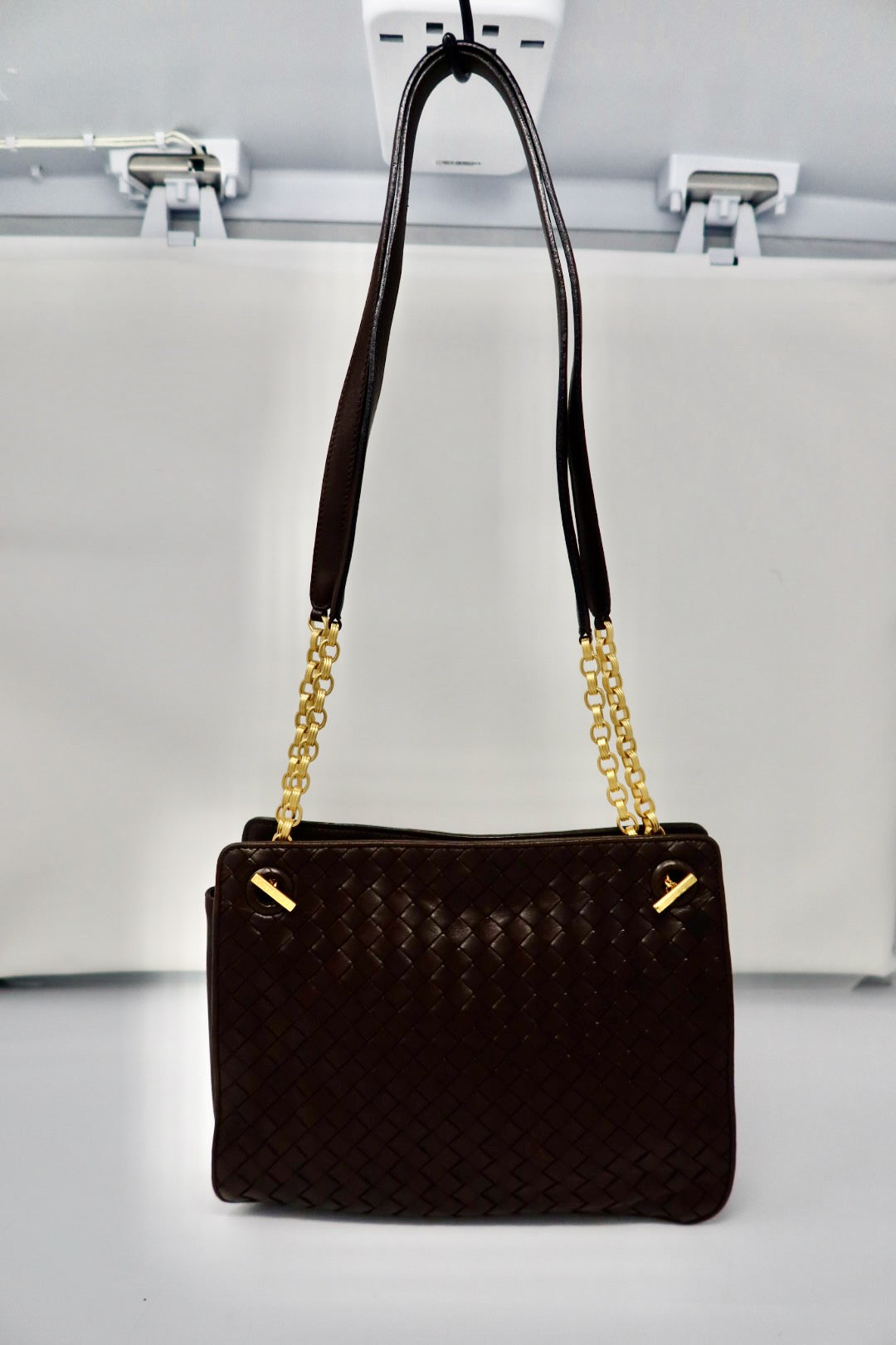 Bottega Veneta Brown Interciatto