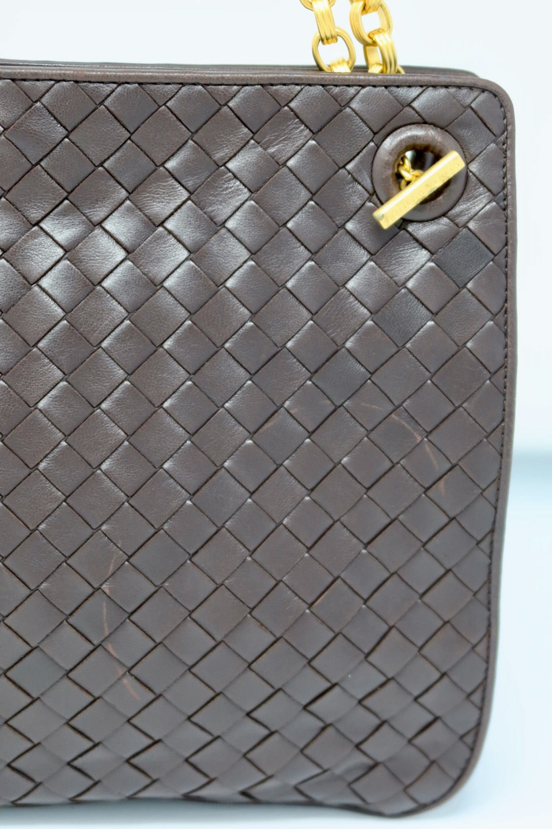 Bottega Veneta Brown Interciatto