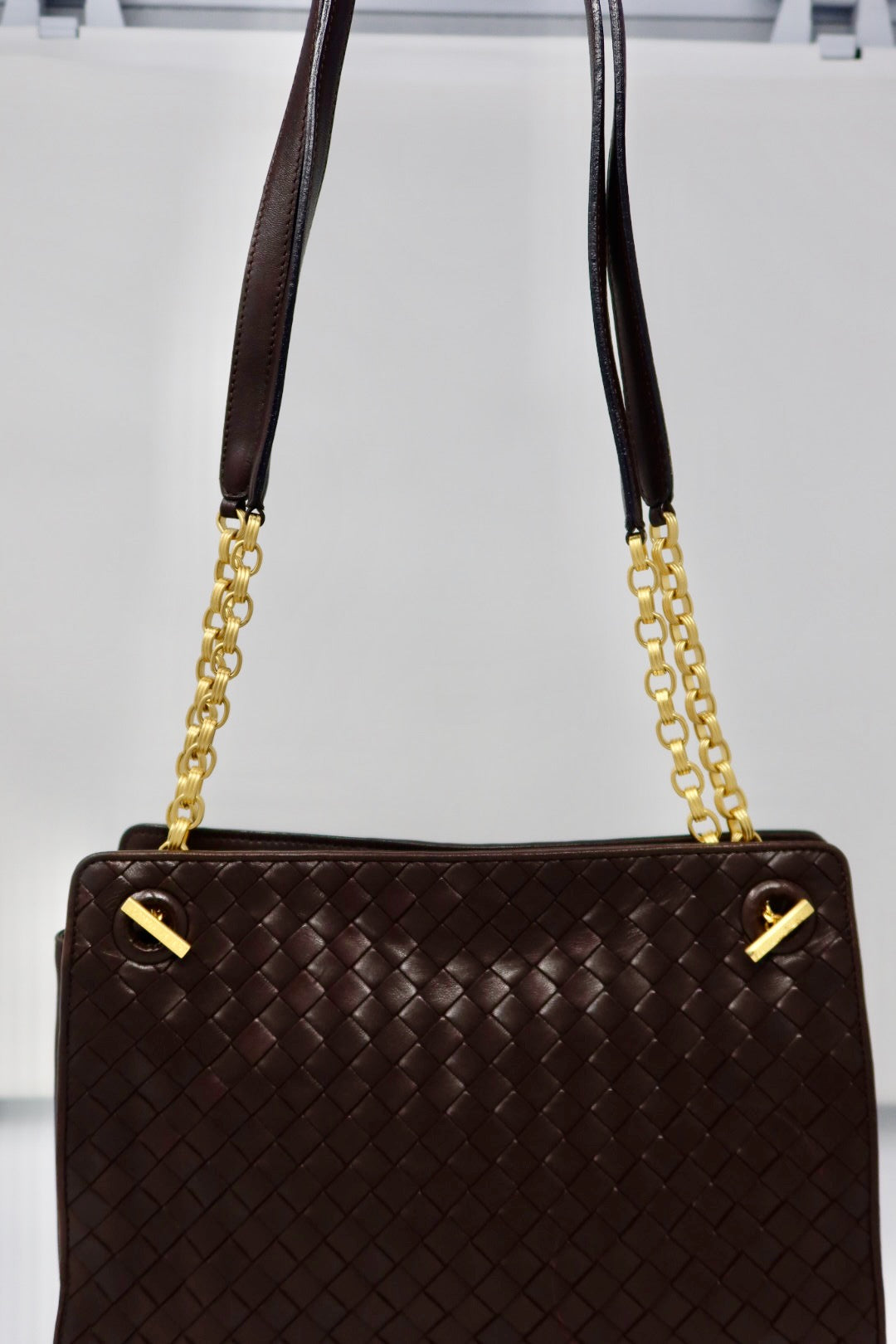 Bottega Veneta Brown Interciatto