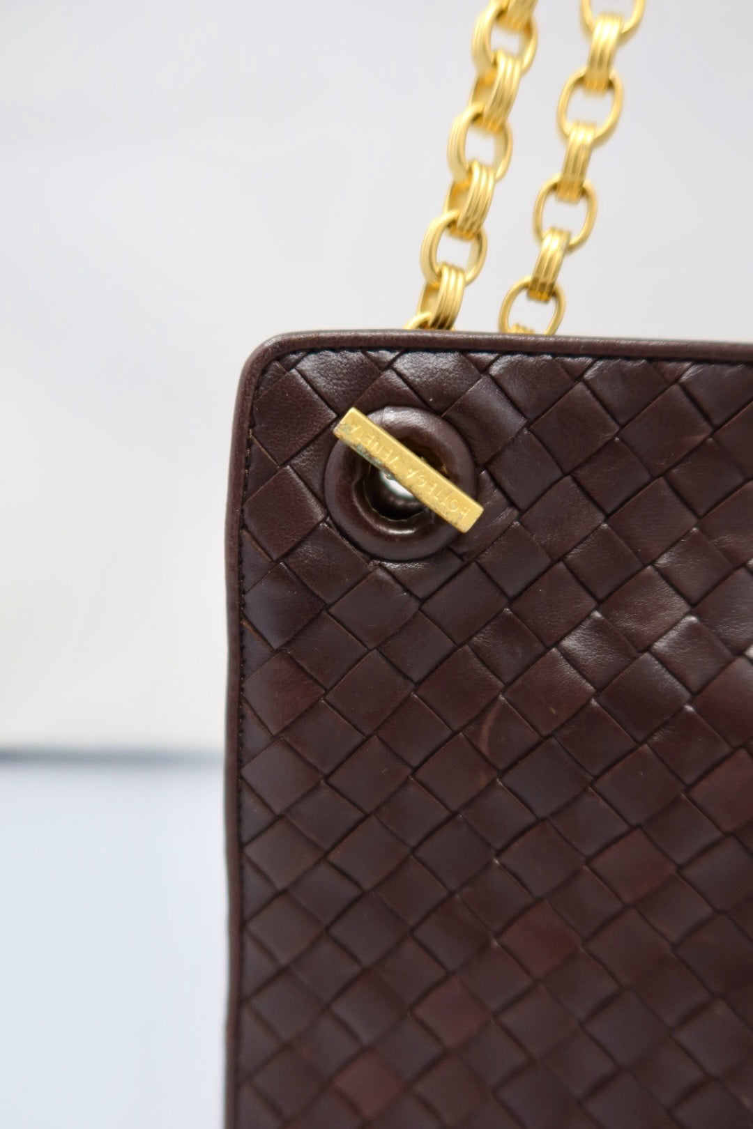 Bottega Veneta Brown Interciatto
