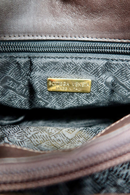 Bottega Veneta Brown Interciatto