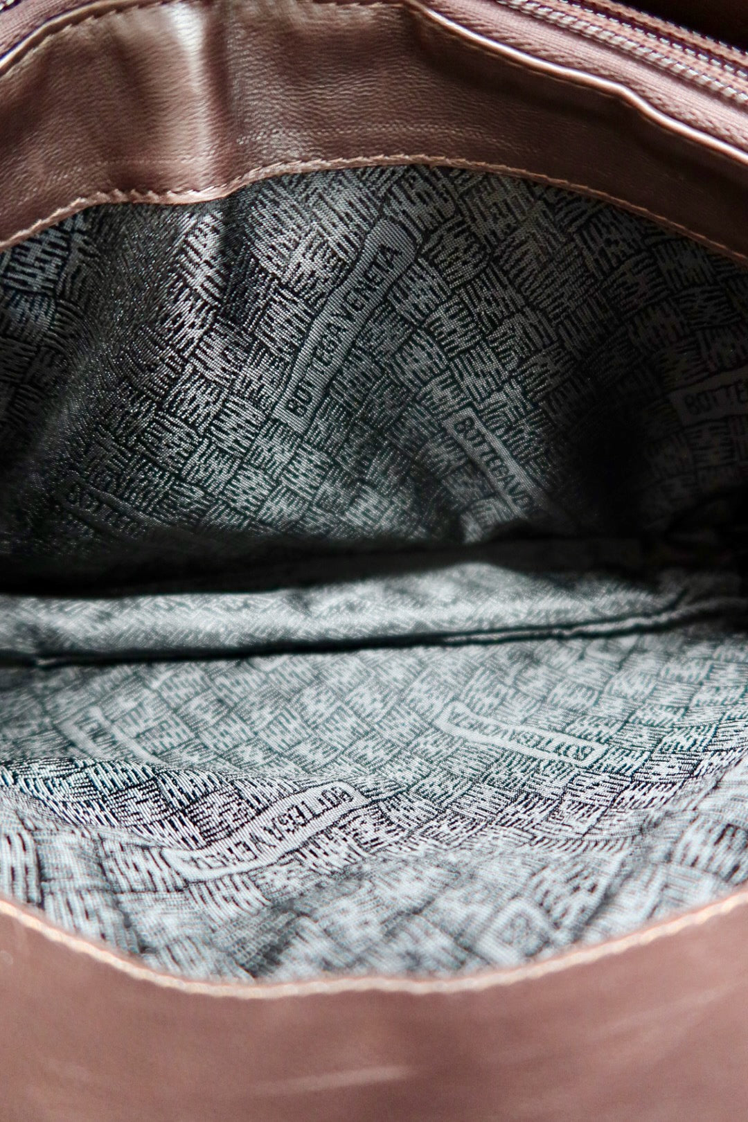 Bottega Veneta Brown Interciatto