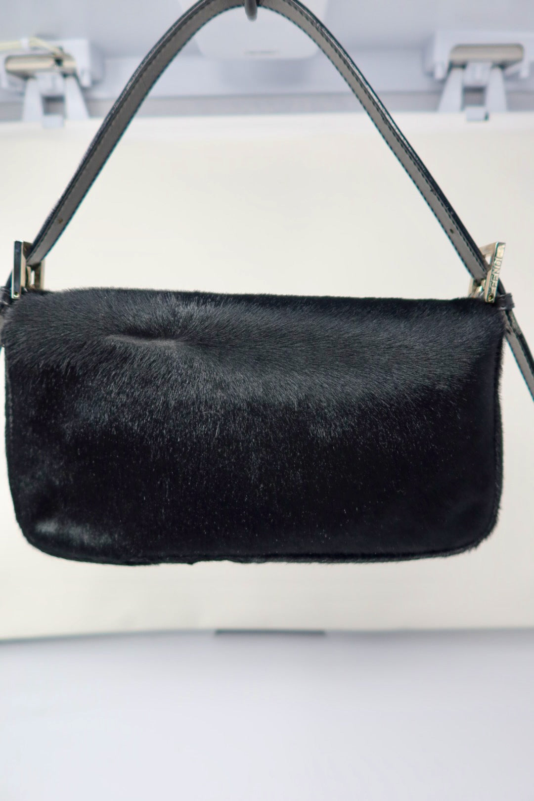 Fendi Baguette Black Pony Hair
