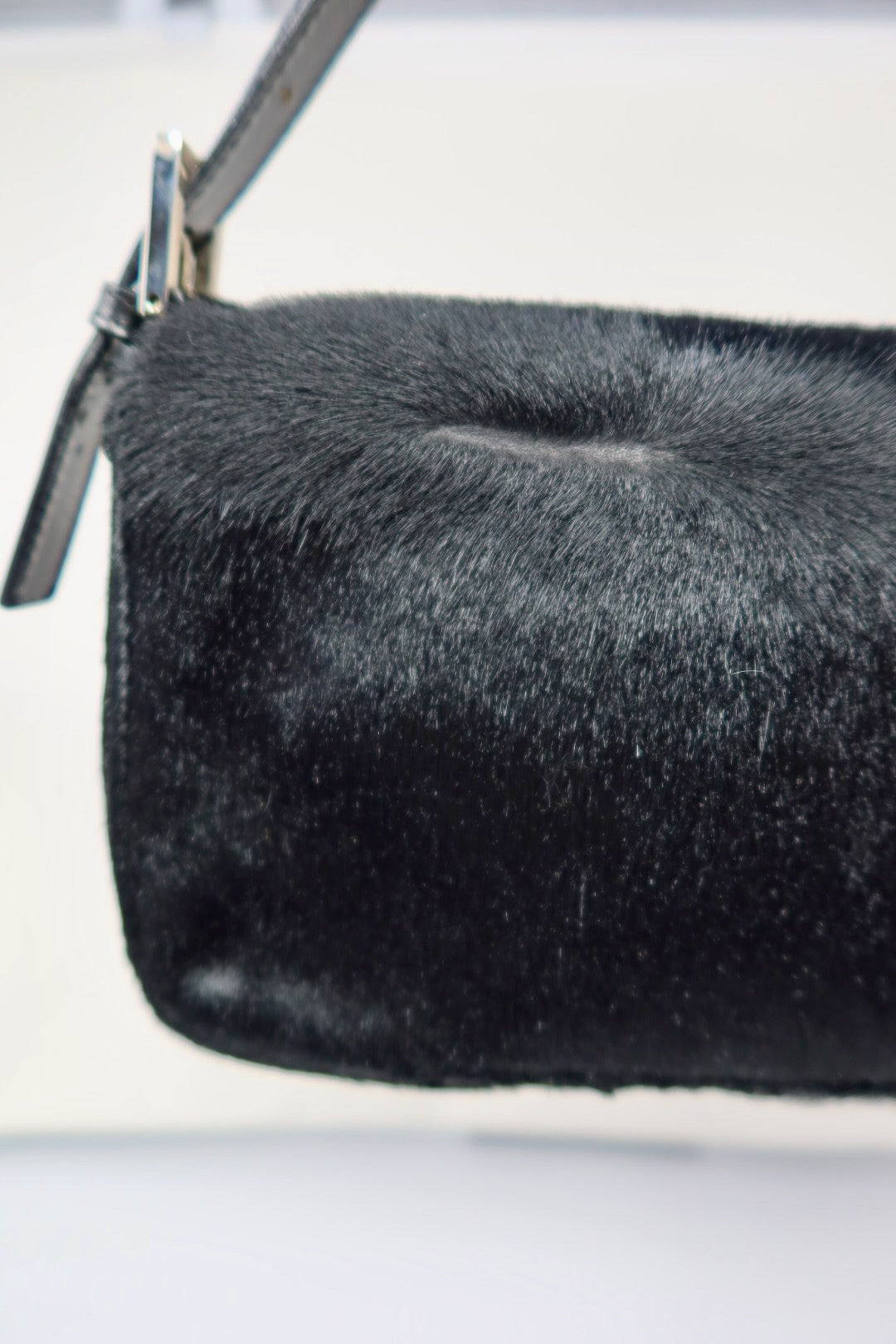 Fendi Baguette Black Pony Hair