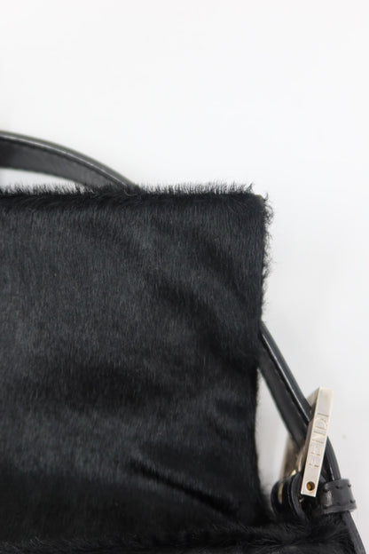 Fendi Baguette Black Pony Hair