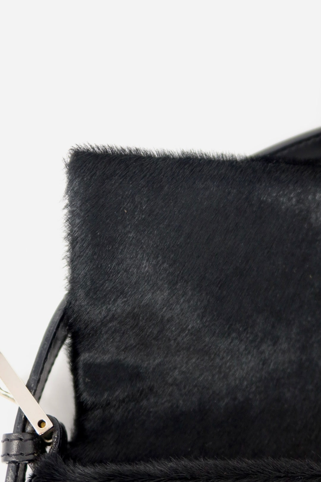 Fendi Baguette Black Pony Hair