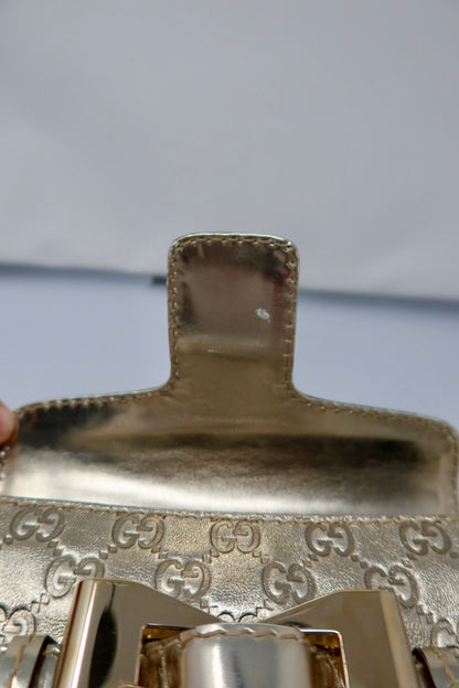 Gucci Guccisima Gold Leather Chain