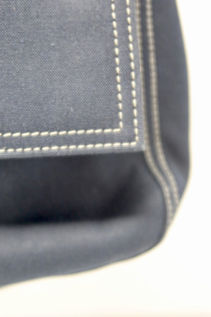 Fendi Mamma Baguette Canvas Navy