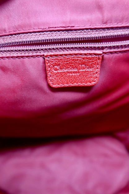 Christian Dior Rasta Trotter Canvas Tote Bag