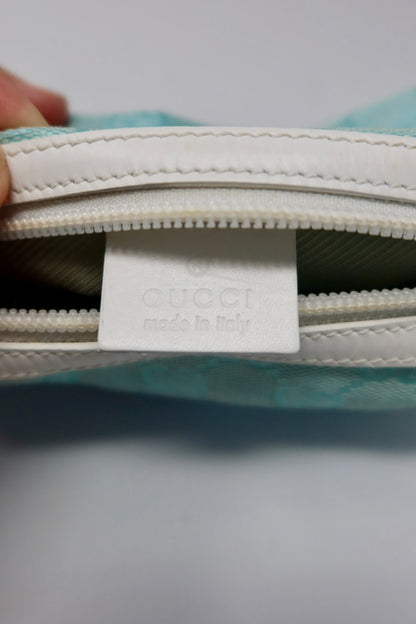 Gucci GG Canvas Cosmetic Pouch Blue