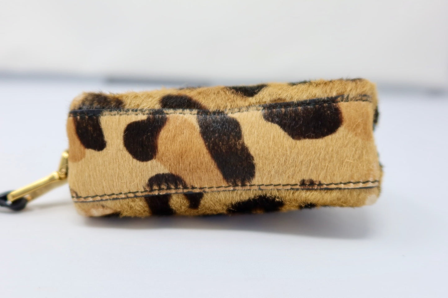 Prada Calf Pouch Animal Pattern