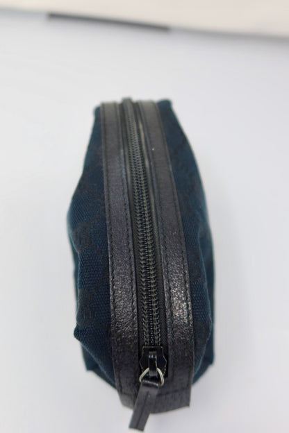 Gucci GG Canvas Cosmetic Pouch Black