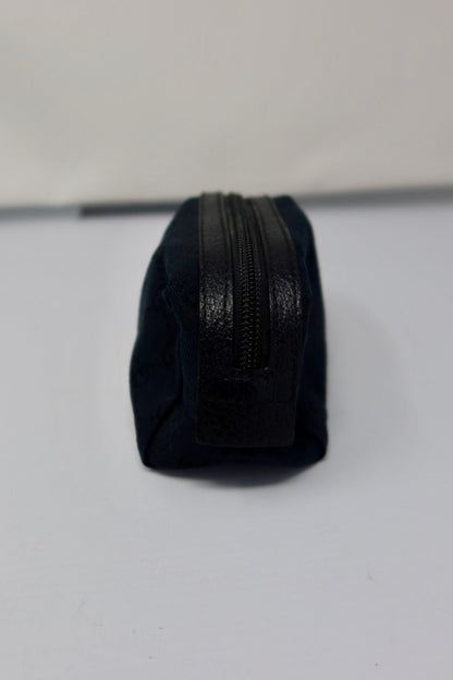 Gucci GG Canvas Cosmetic Pouch Black