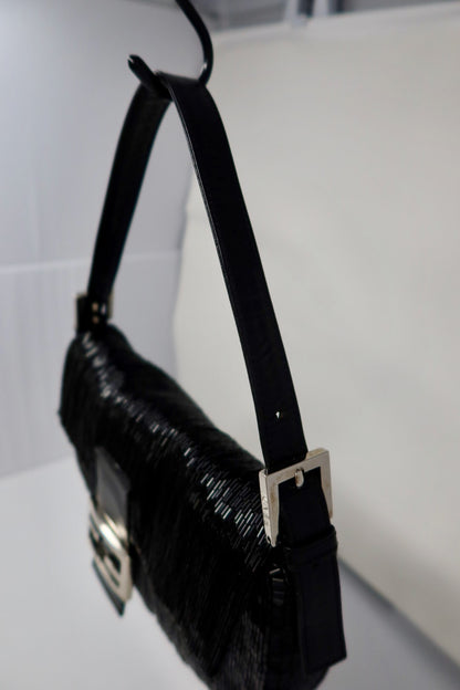 Fendi Baguette Black Beaded