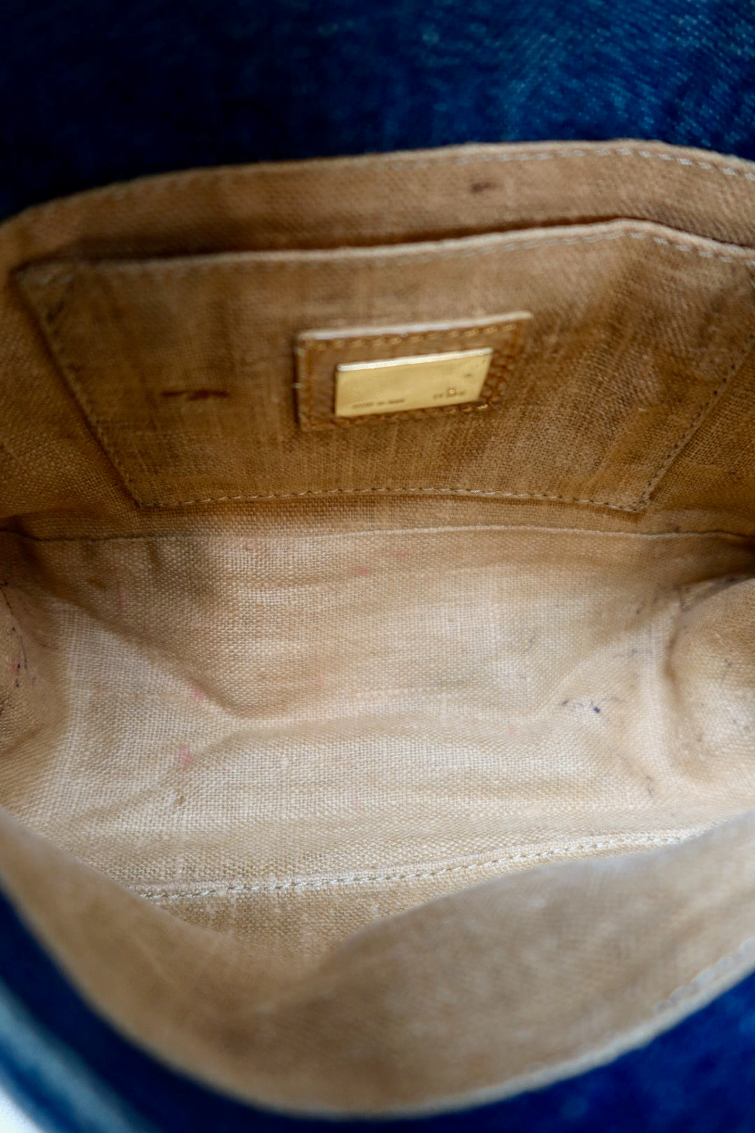 Fendi Denim Mini Mamma Baguette