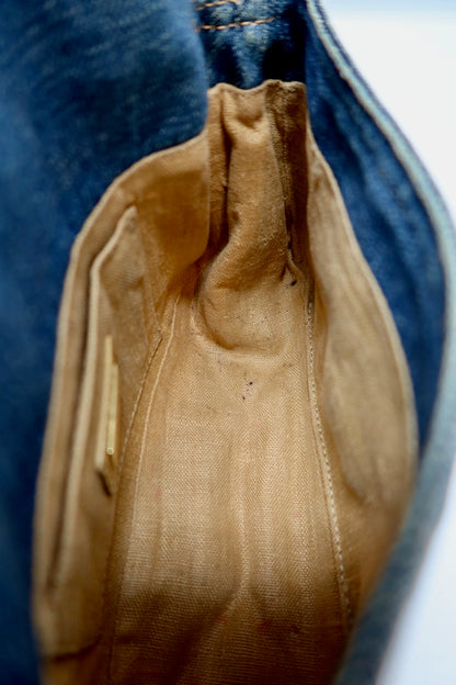 Fendi Denim Mini Mamma Baguette