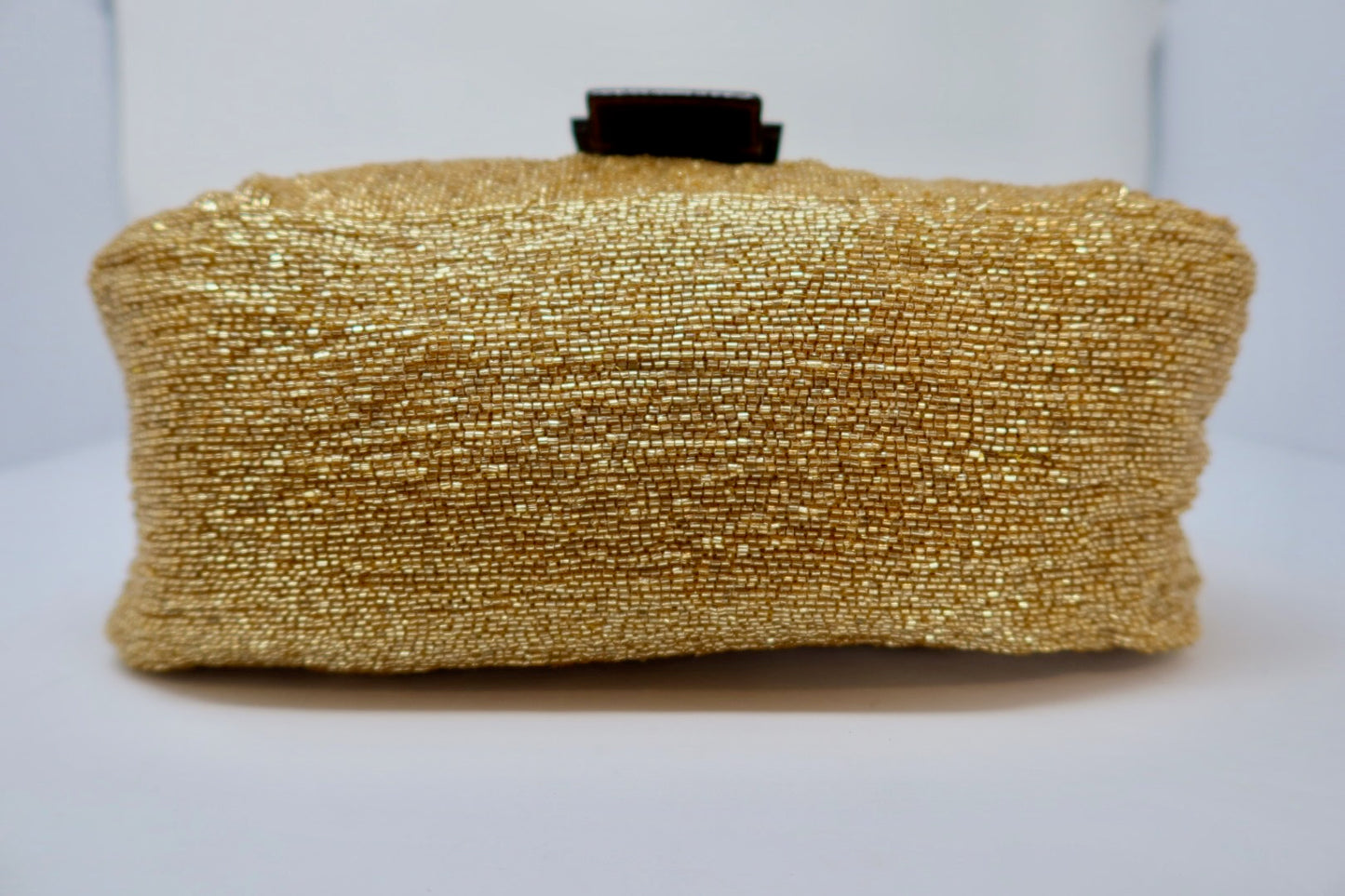 Fendi Mama Baugette Gold Beaded