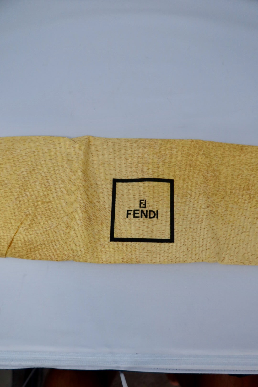 Fendi Mama Baugette Gold Beaded