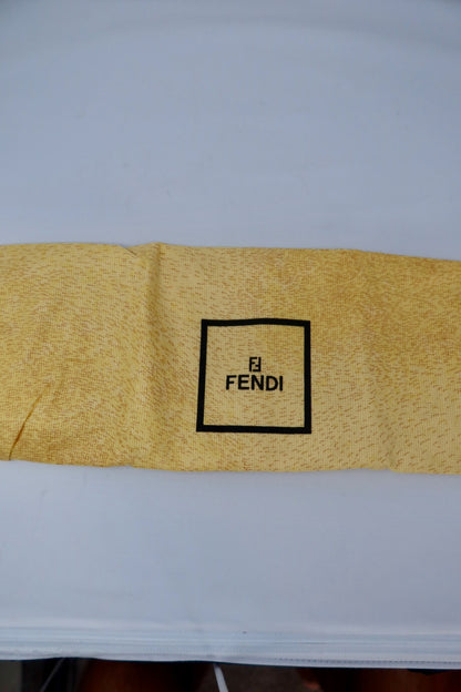 Fendi Mama Baugette Gold Beaded