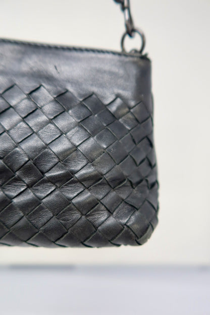 Bottega Veneta Intrecciato Pochette Black