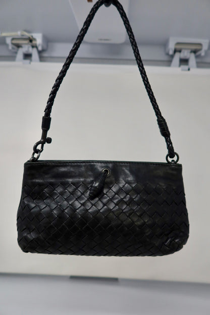 Bottega Veneta Intrecciato Pochette Black