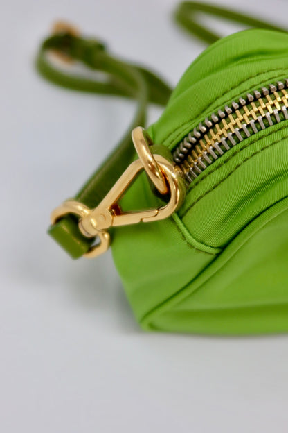 Prada Tessuto Pietre Green Crossbody (comes with strap)