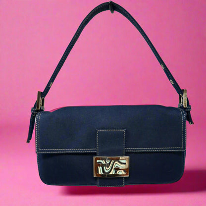 Fendi Baugette Navy