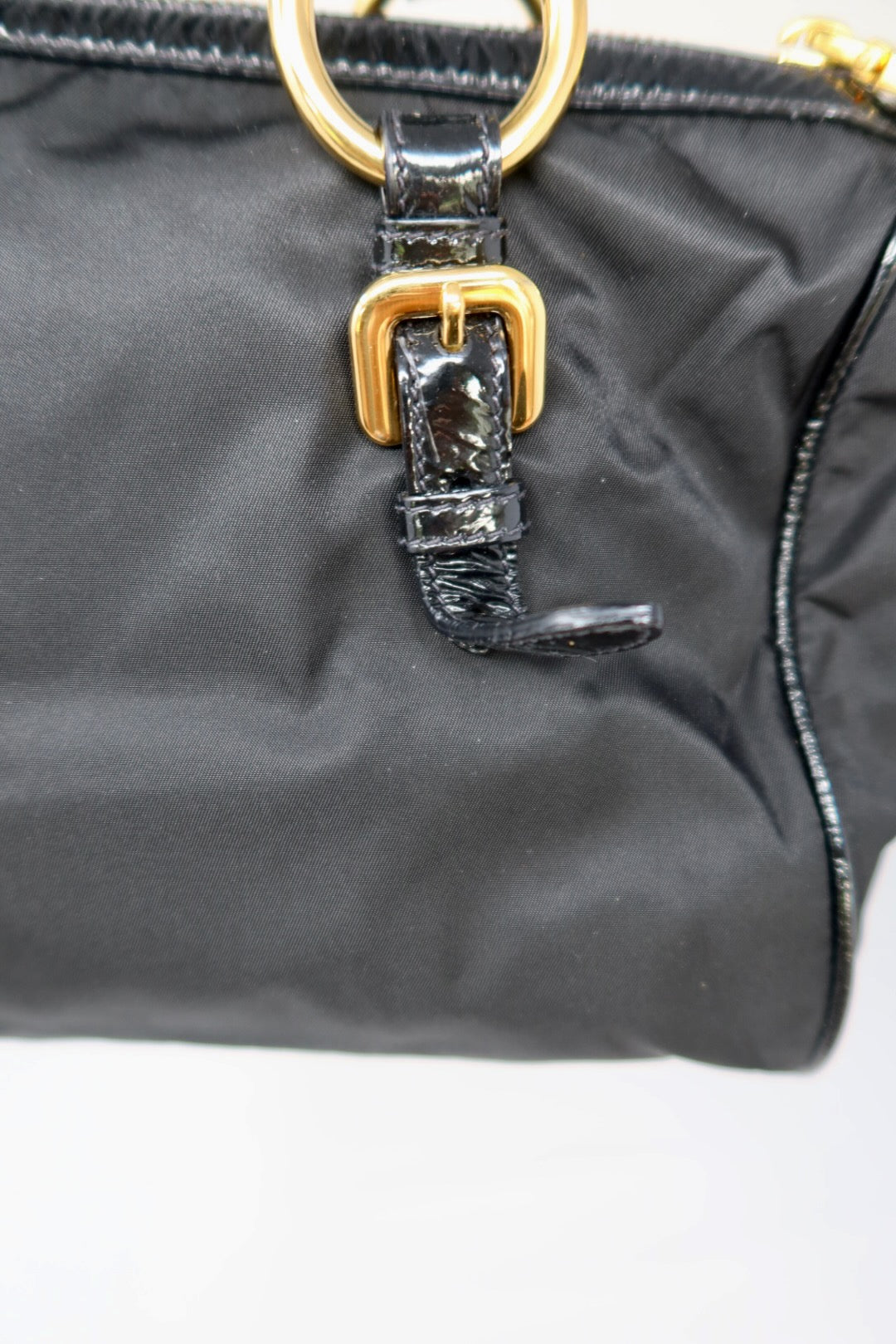 Prada Black Tessuto Pietre Jeweled Black