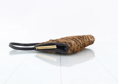 LOEWE Tiger Print Calf Hair Vanity Shoulder Bag