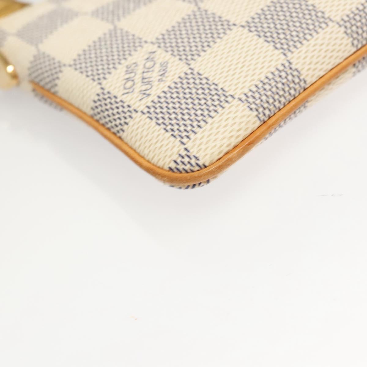 Louis Vuitton Damier Azur Pochette Mira MM Accessory