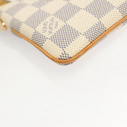 Louis Vuitton Damier Azur Pochette Mira MM Accessory