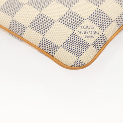 Louis Vuitton Damier Azur Pochette Mira MM Accessory