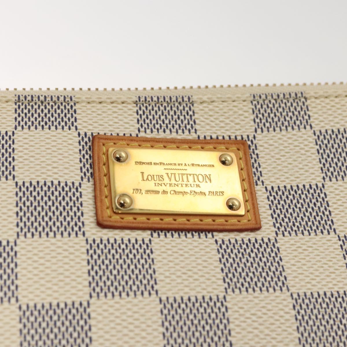 Louis Vuitton Damier Azur Pochette Mira MM Accessory