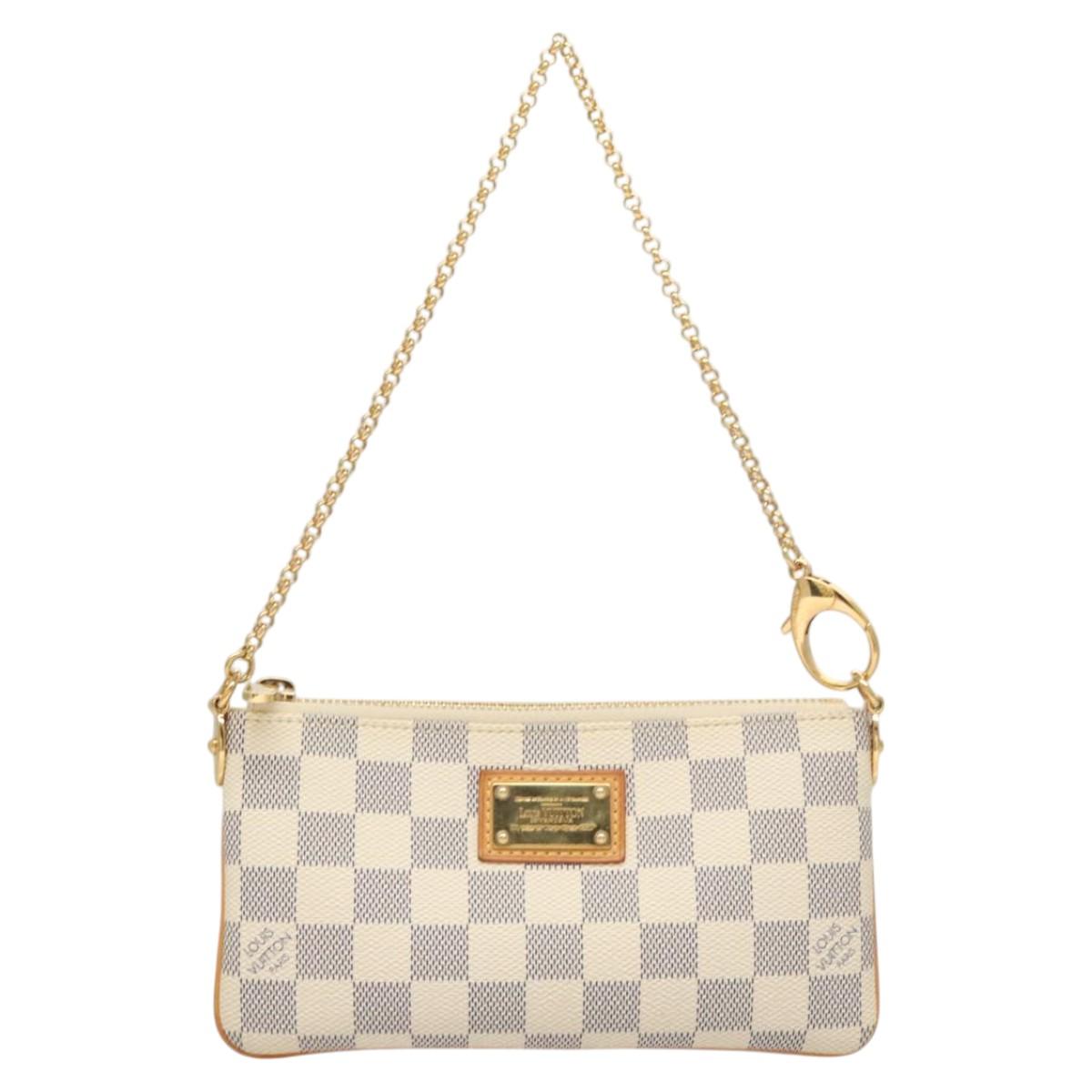 Louis Vuitton Damier Azur Pochette Mira MM Accessory