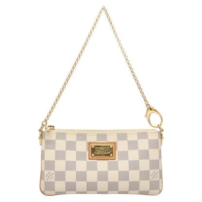 Louis Vuitton Damier Azur Pochette Mira MM Accessory